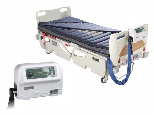 Materasso per letto ospedaliero - Elite-140 - Air Kinetic Technologies Corp. - a perdita d'aria ridotta / 85x200 cm / con pompa ad aria