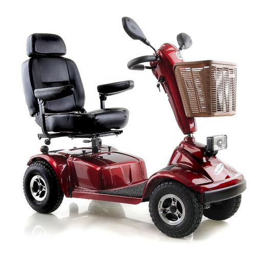 Scooter per disabili elettrico - LY-EW402-U  - Comfort Orthopedic - a 4 ruote / con cestello
