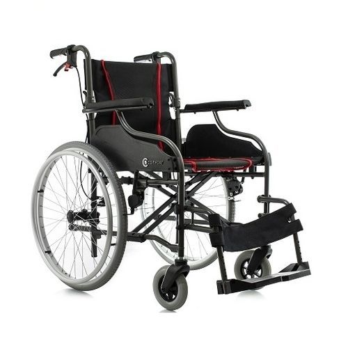 Sedia a rotelle manuale - L1-622 LITE  - Comfort Orthopedic - da esterno / pieghevole / con poggiagambe