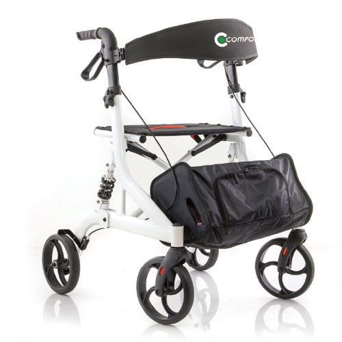Deambulatore rollator a 4 ruote - R2 - Comfort Orthopedic - telaio in alluminio / ad altezza regolabile