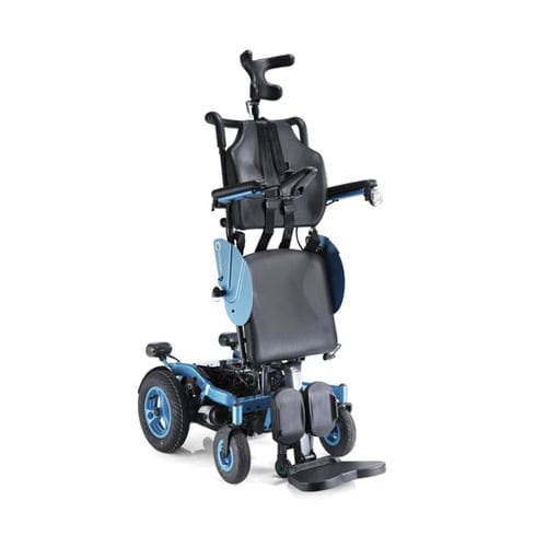Sedia a rotelle elettrica - LY-ESB240 Angel  - Comfort Orthopedic - da esterno / da interno / verticalizzante