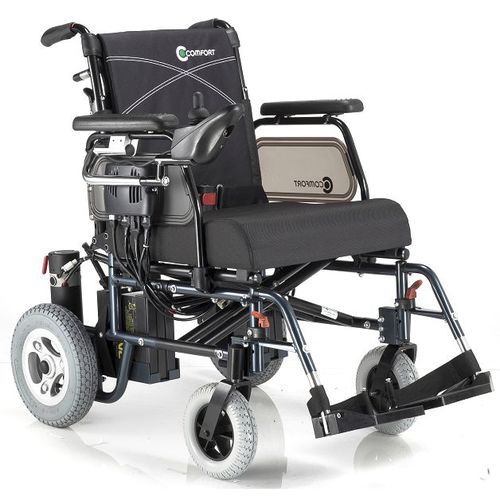 Sedia a rotelle elettrica - Traveller﻿ LY-EB103-S  - Comfort Orthopedic - da esterno / pieghevole / con poggiagambe