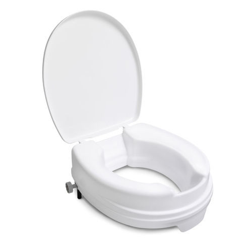 Sollevatore per WC con coperchio - 10735 - Direct Healthcare Group - per bagno