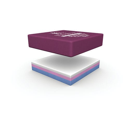 Cuscino da seduta - Dyna-Flex® - Direct Healthcare Group - per sedia a rotelle / in espanso viscoelastico / quadrato
