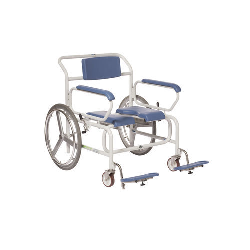 Sedia da doccia con braccioli - XXL Wheeler - Direct Healthcare Group - mobile / con schienale / bariatrica