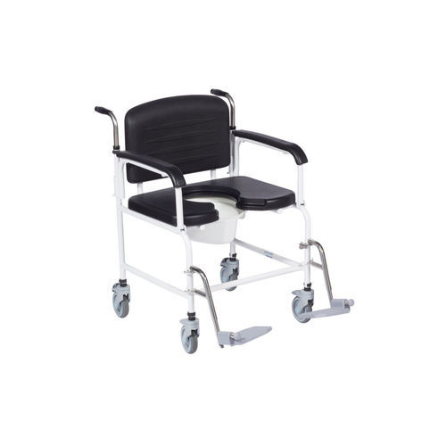 Sedia da doccia con braccioli - X499 - Direct Healthcare Group - mobile / con schienale / bariatrica