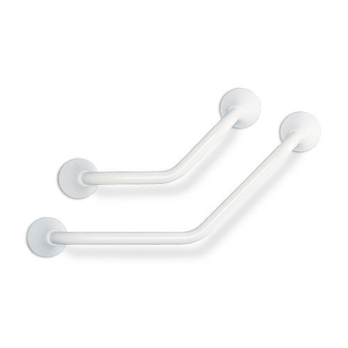 Barra di appoggio per stanza da bagno - ErgoGrip 45° - Direct Healthcare Group - per WC / in acciaio inossidabile / in plastica