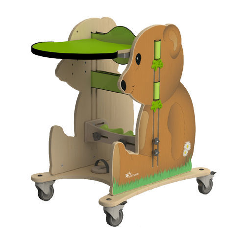 Stabilizzatore di statica pediatrico -  Buddy - G and S Smirthwaite Ltd.  - a rotelle / ad altezza regolabile