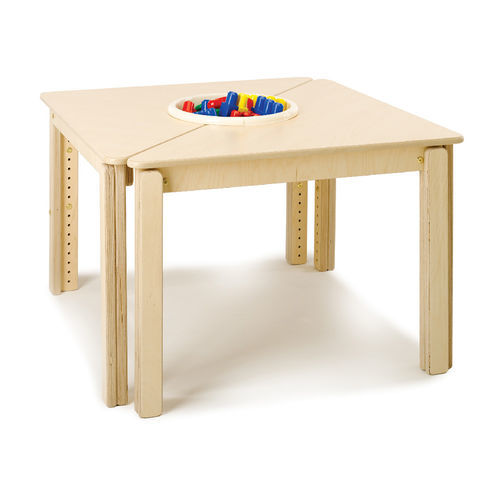 Tavolo rettangolare - 2361 - G and S Smirthwaite Ltd.  - triangolare / pediatrico / modulare