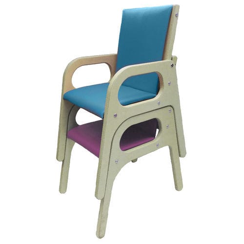 Sedia con braccioli - Felix - G and S Smirthwaite Ltd.  - impilabile