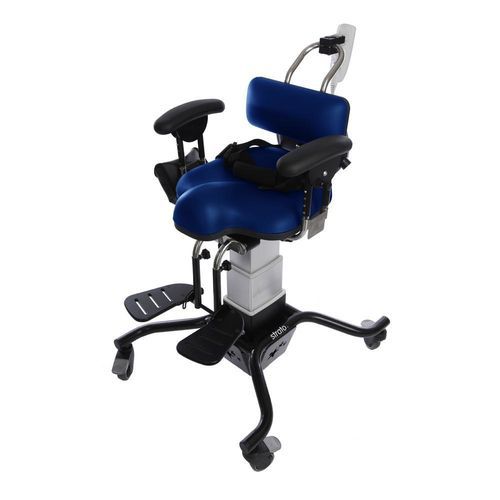 Sedia pediatrica - Strato - G and S Smirthwaite Ltd.  - con braccioli / con rotelle / con poggiapiedi