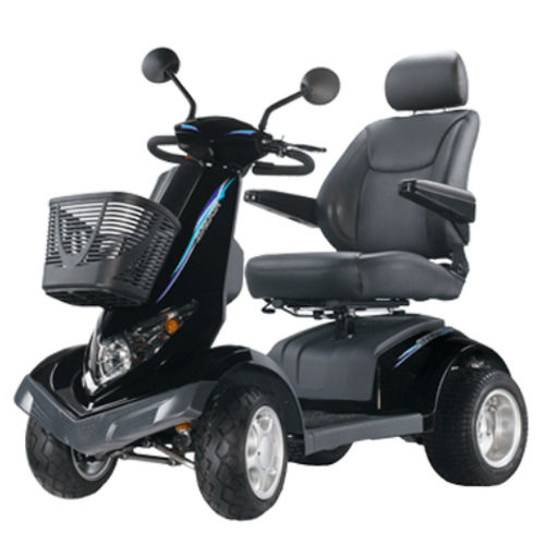 Scooter per disabili elettrico - S8X AVIATOR X - Heartway Medical Products - a 4 ruote / con cestello