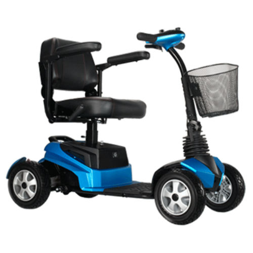Scooter per disabili elettrico - S11 ZEN - Heartway Medical Products - a 4 ruote / con cestello
