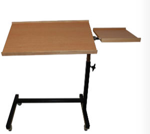 Tavolino servitore con rotelle - 131006 - HMN - ad altezza regolabile
