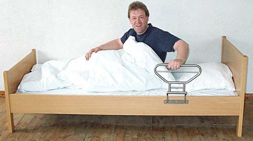 Barra di appoggio per letto - 221307 - HMN - amovibile