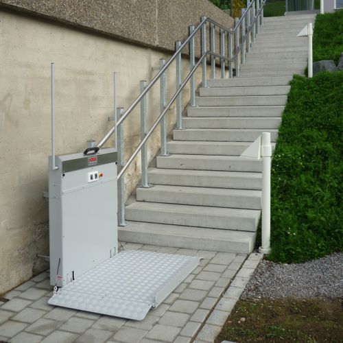 Piattaforma elevatrice per sedia a rotelle - GTL30  - Högg Liftsysteme - per edificio