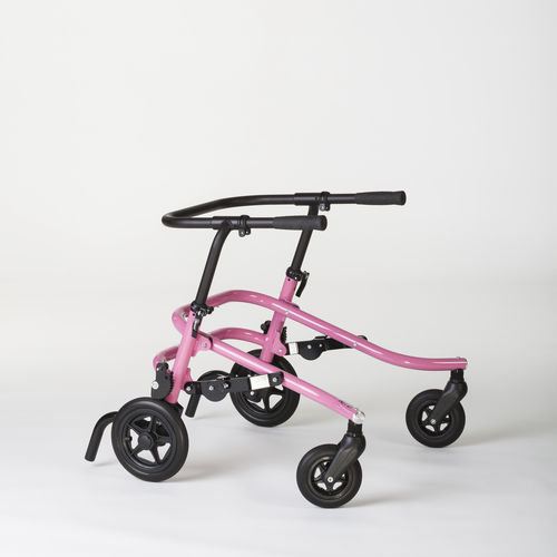 Deambulatore rollator a 4 ruote - FLUX - HOGGI - ad altezza regolabile / pieghevole