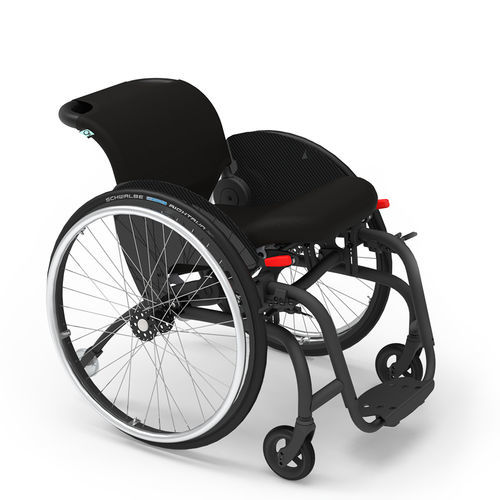Sedia a rotelle attiva - FLOW ACTIVE - O4 Wheelchairs - da esterno / da interno / con poggiagambe