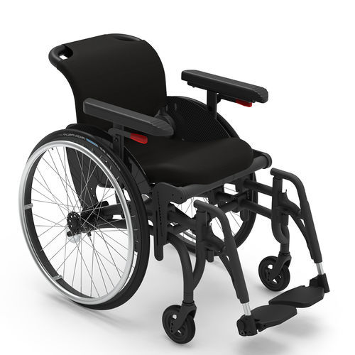 Sedia a rotelle attiva - FLOW RELAX - O4 Wheelchairs - da esterno / da interno / con poggiagambe