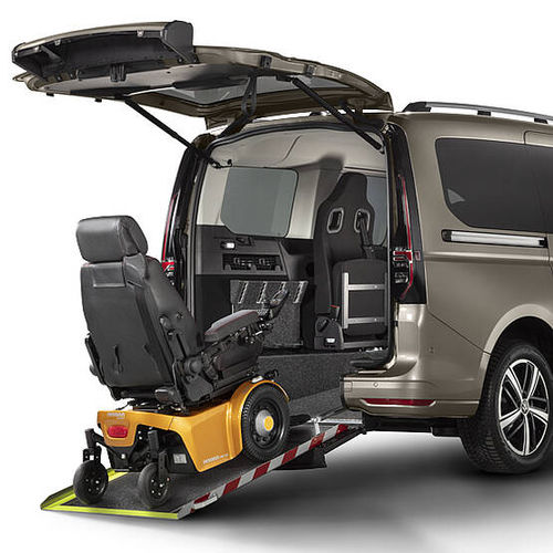 Veicolo per disabili monospazio - VW Caddy V Maxi SD Rear - PARAVAN - entrata posteriore