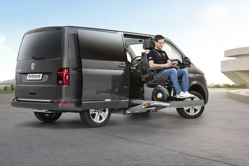 Veicolo per disabili monospazio - VW T6.1 Extended - PARAVAN - entrata laterale