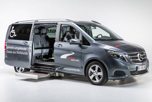 Veicolo per disabili monospazio - Mercedes-Benz V-Class - PARAVAN - entrata laterale