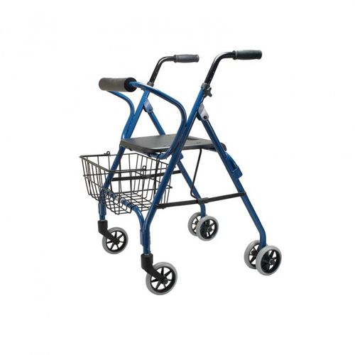 Deambulatore rollator a 4 ruote - LX  - Parsons ADL - con sedile / con cestello