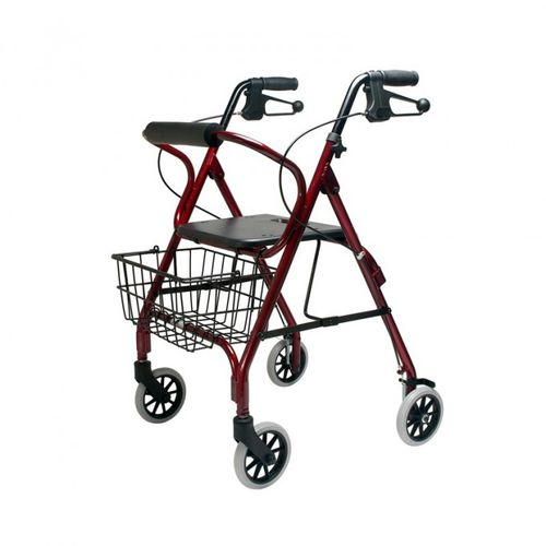 Deambulatore rollator a 4 ruote - DX LOW - Parsons ADL - con sedile / con cestello / con braccioli