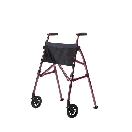 Deambulatore con 2 ruote - FOLDY-Walker - Rehastage - ad altezza regolabile / pieghevole