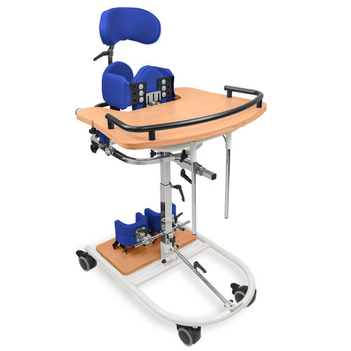 Stabilizzatore di statica pediatrico - Heidelberg Jumbo - Rehatec Dieter Frank - a rotelle / ad altezza regolabile