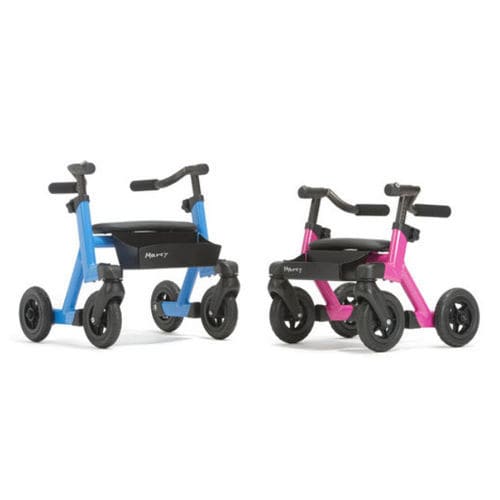 Deambulatore rollator a 4 ruote - marcy - Schuchmann - pediatrico / con sedile / ad altezza regolabile