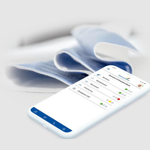 Piattaforma di telemonitoraggio dello stato di salute - ThevoSmart  - Thomashilfen - per la terza età / smartphone / con sistema di allerta