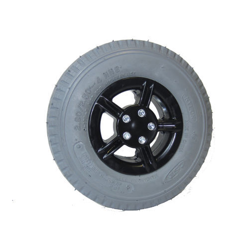 Ruote Anteriori Per Sedia A Rotelle Elettrica - 8 Pollici, Piene, Grigie, 200x50mm - Foto 9