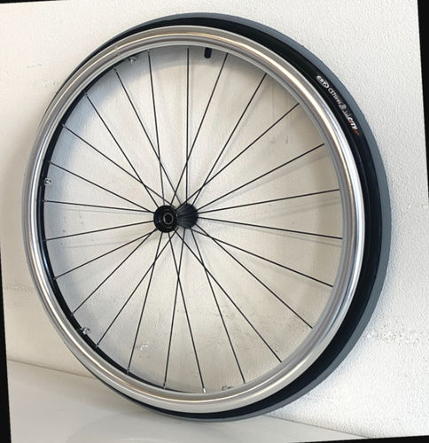 Ruota per sedia a rotelle posteriore - T24N-12,7+S595P+OAL24	 - Tre Emme Manufatti