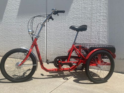 Triciclo ortopedico elettrico - E-3BIKE - Tre Emme Manufatti - per adulto