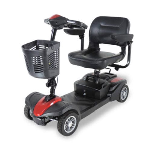 Scooter per disabili elettrico - T4KC - Wu's Tech - a 4 ruote / con cestello