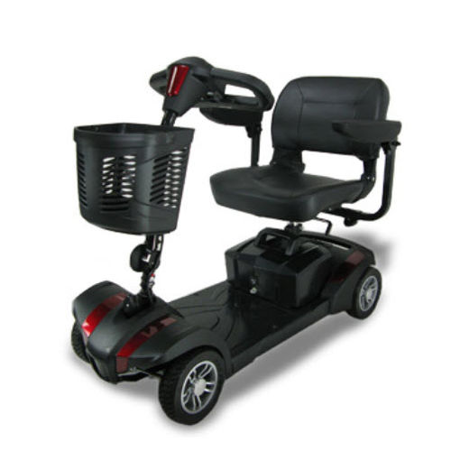 Scooter per disabili elettrico - T4KE - Wu's Tech - a 4 ruote / con cestello