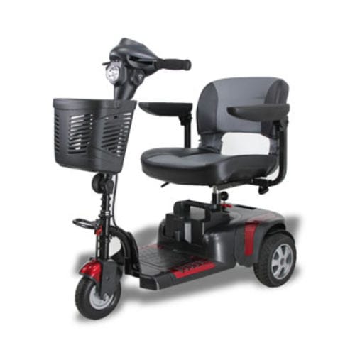 Scooter per disabili elettrico - T3GC9 - Wu's Tech - a 3 ruote / con cestello