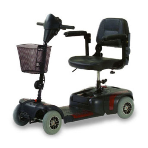 Scooter per disabili elettrico - T4G - Wu's Tech - a 4 ruote / con cestello