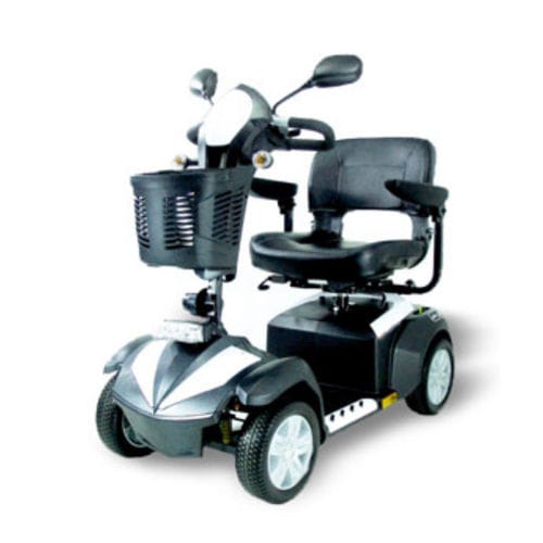 Scooter per disabili elettrico - M4JH6 - Wu's Tech - a 4 ruote / con cestello