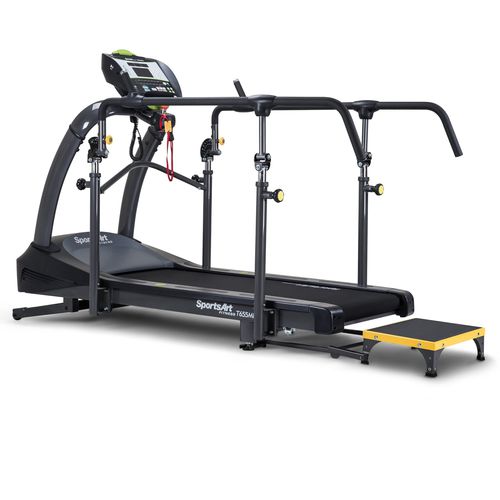 Tapis roulant con corrimano - T655MD  - SportsArt Fitness - con inclinazione
