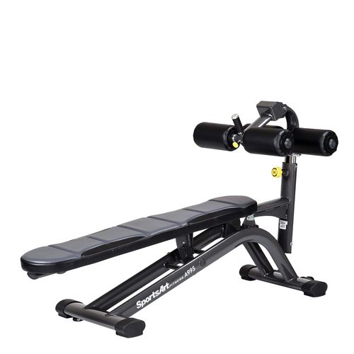Panca per esercizi muscolari per crunch addominale - A995  - SportsArt Fitness