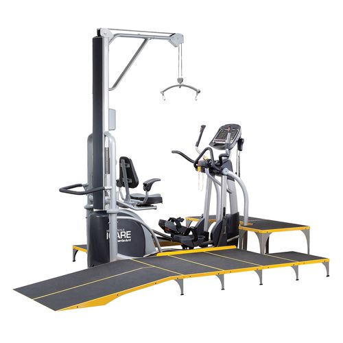 Cyclette ellittica semiorizzontale - E872 ICARE - SportsArt Fitness - con imbracatura