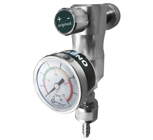 Valvola per gas medicali - Arigmed - in acciaio inossidabile / nera