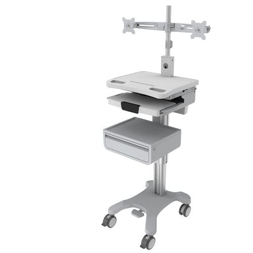 Carrello informatico per pannello PC - BA-003DFT - Rollsys - per tablet PC / con cassetti