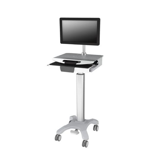 Carrello informatico per tablet PC - BAA-001 - Rollsys - per pannello PC / ad altezza regolabile / con cassetti