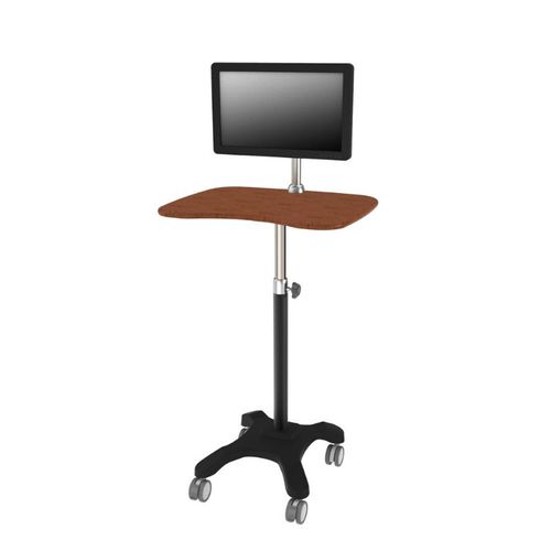 Carrello informatico ad altezza regolabile - BAW-007BY - Rollsys