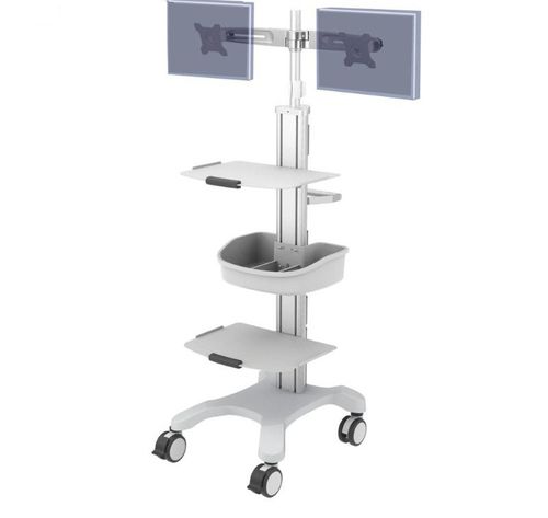 Carrello per apparecchio - EC-005D - Rollsys - medico / di trasporto / di stoccaggio