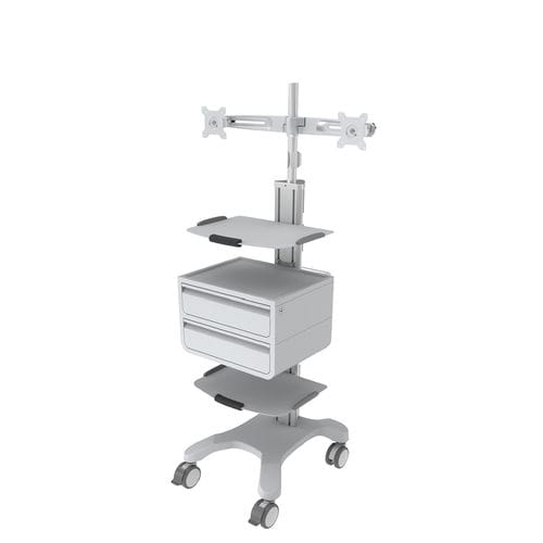 Carrello per apparecchio - EC-007D - Rollsys - medico / di trasporto / di stoccaggio