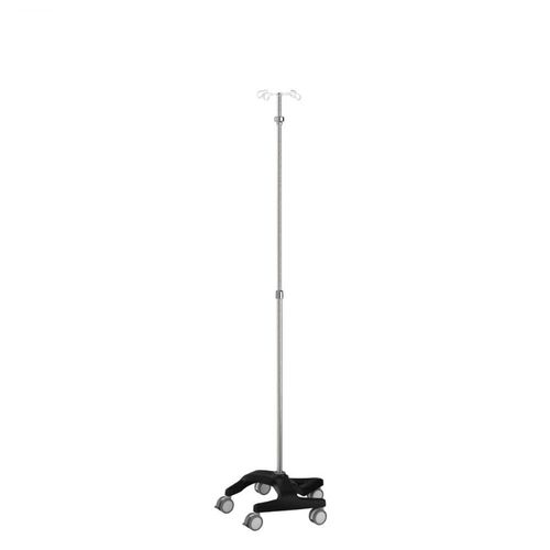 Asta portaflebo con rotelle - IVS5-014N - Rollsys - 4 ganci / in acciaio inossidabile